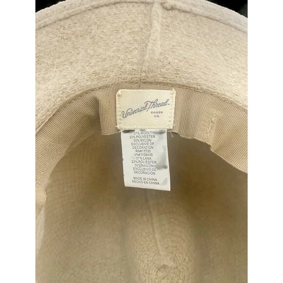 Universal Thread Goods Company Women's Floppy Hat Packable Wool Blend - Picture 10 of 10